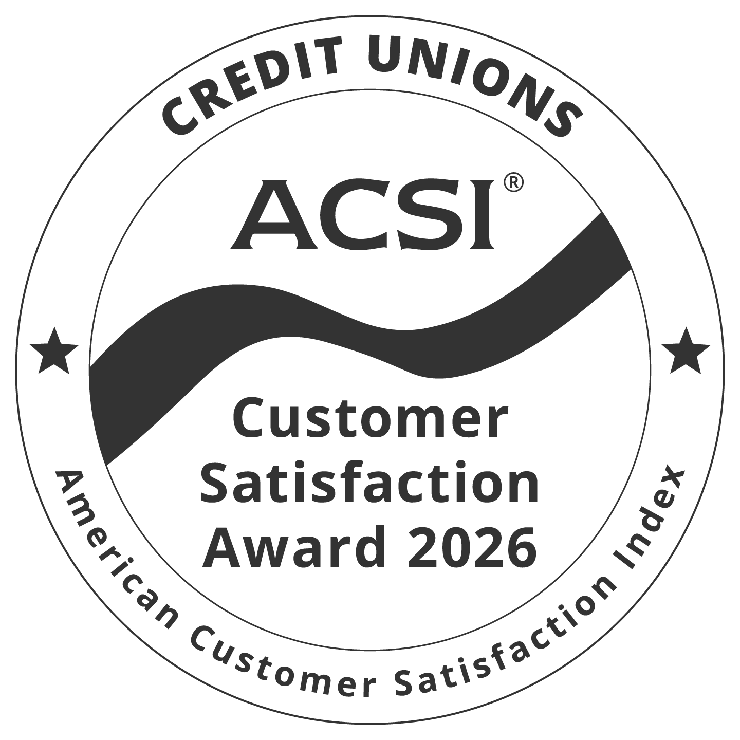ASCI Customer Satisfaction Award Credit Union